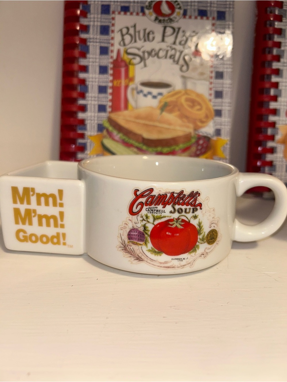 Vintage Campbells soup and cracker mug